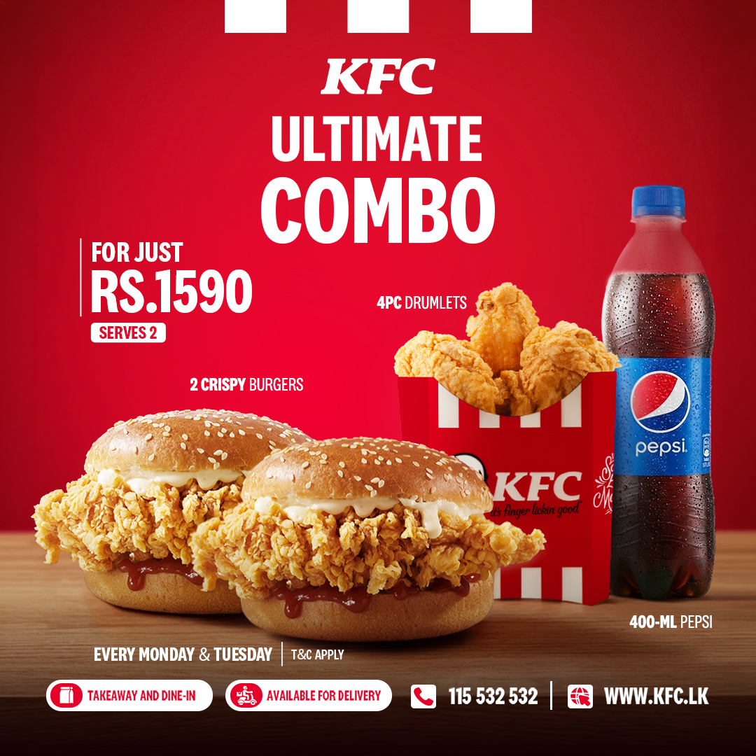 2 CRISPY FILLET BURGER+4PC DRUMLETS & 400ML PEPSI