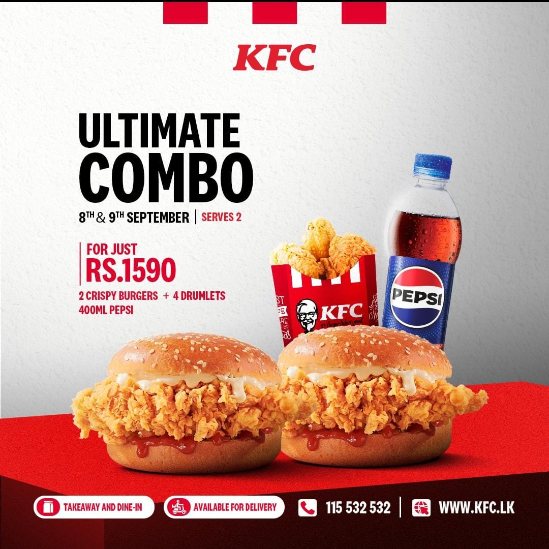 2 CRISPY FILLET BURGER+4PC DRUMLETS & 400ML PEPSI