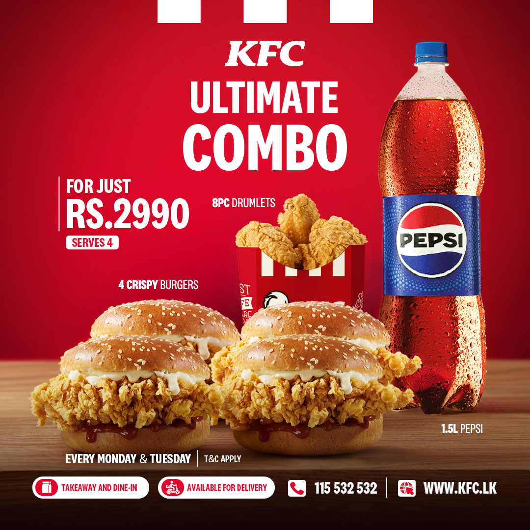 4 CRISPY FILLET BURGER+8PC DRUMLETS & 1.5LTR PEPSI