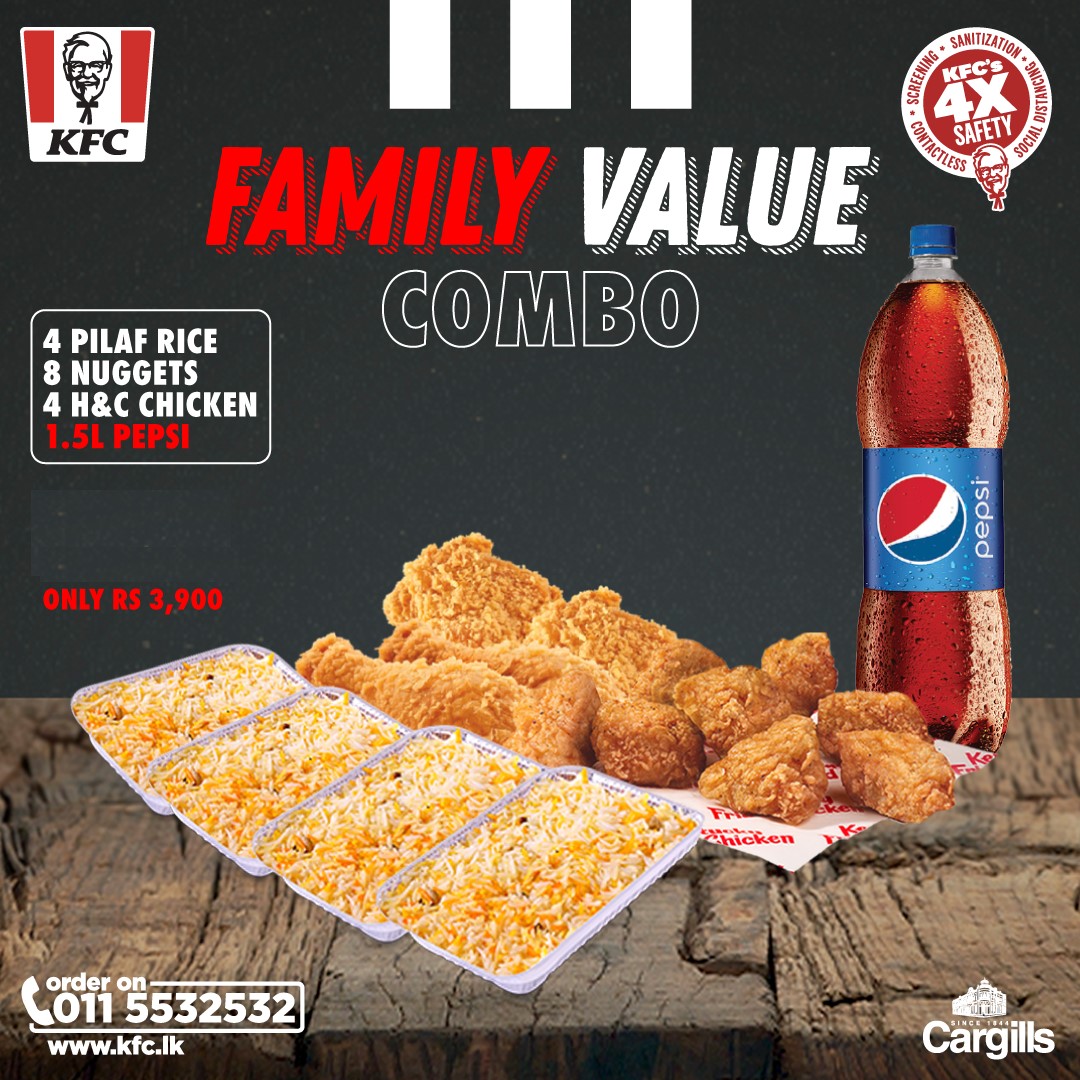 KFC Family Value Combo