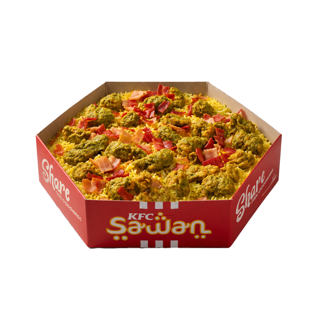 KFC THAI GREEN RICE SAWAN