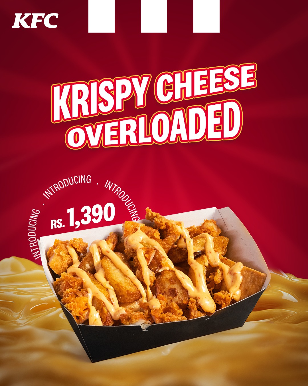 KRISPY CHEESE OVERLOAD
